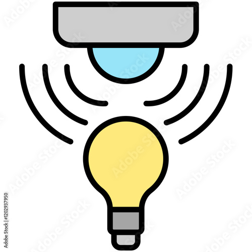Sensor Industry color Icon Pack 