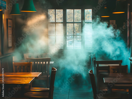 Empty Restaurant Interior F...