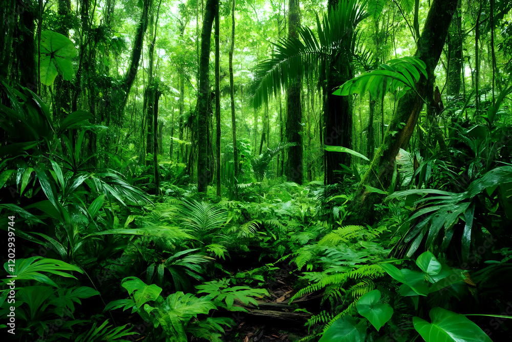 Lush Rainforest Background Image Lush Rainforest Background Image