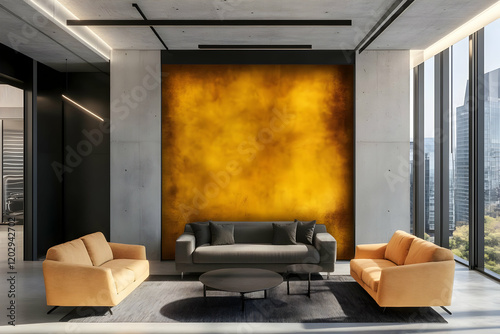 Modern Living Room Interior...