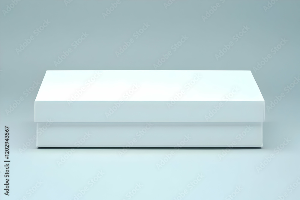 White Box 3D Render White Box 3D Render