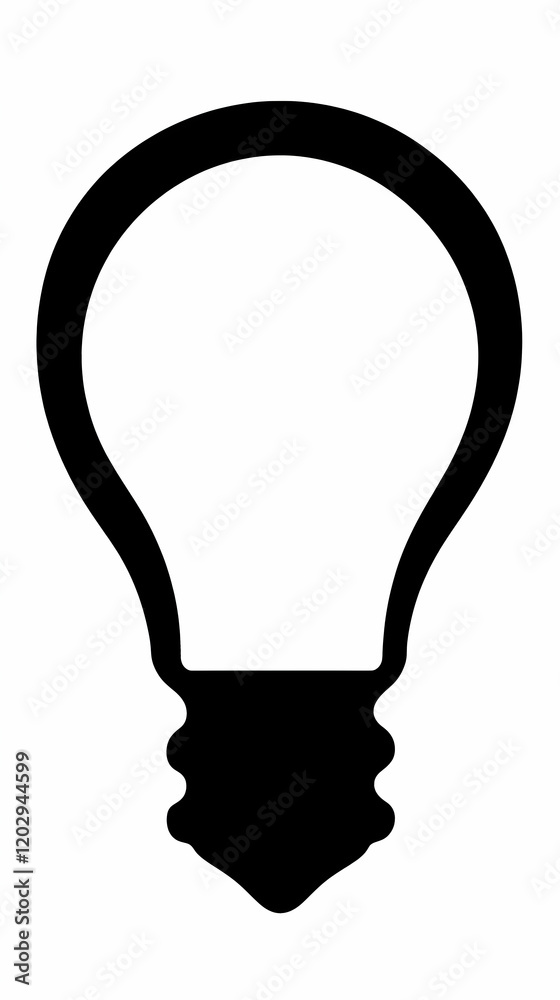 Lightbulb Illustration: Idea Symbol Lightbulb Illustration: Idea Symbol