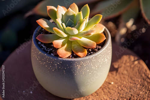 Close-up of a Vibrant Succu...