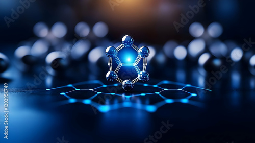 3D Molecular Structure Illu...