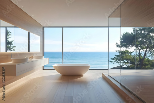 Modern Bathroom Interior De...