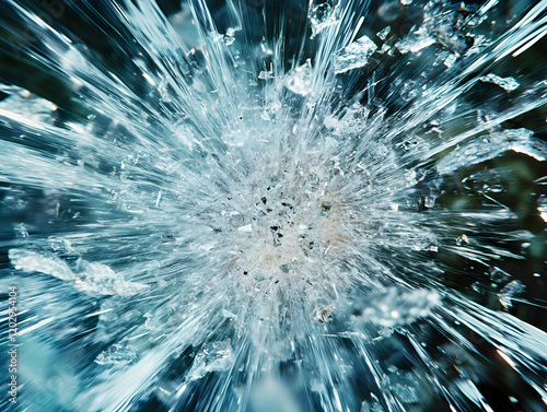 Abstract Ice Explosion: Sha...