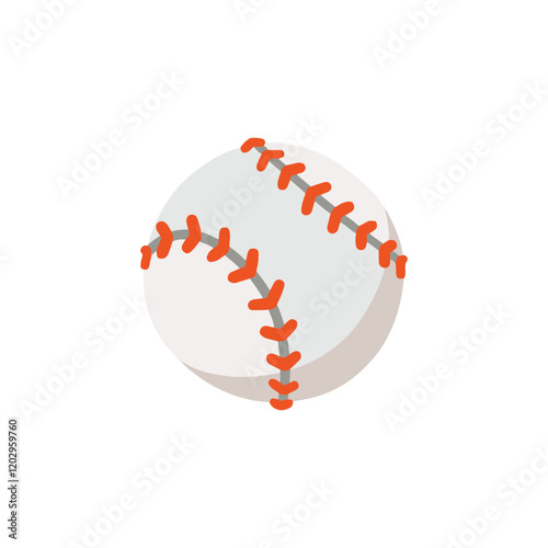 baseball ball isolated on white background. 