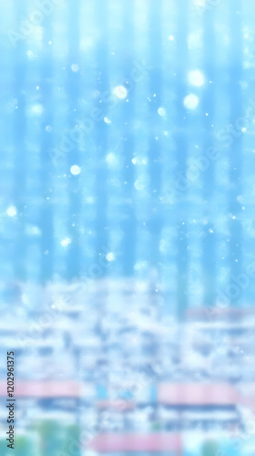 Abstract Blue Background Cr...