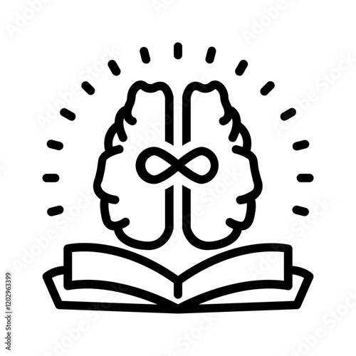 Vector black line for Philosophy