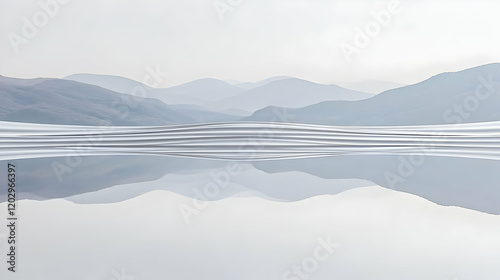 Abstract 3D Landscape Illus...