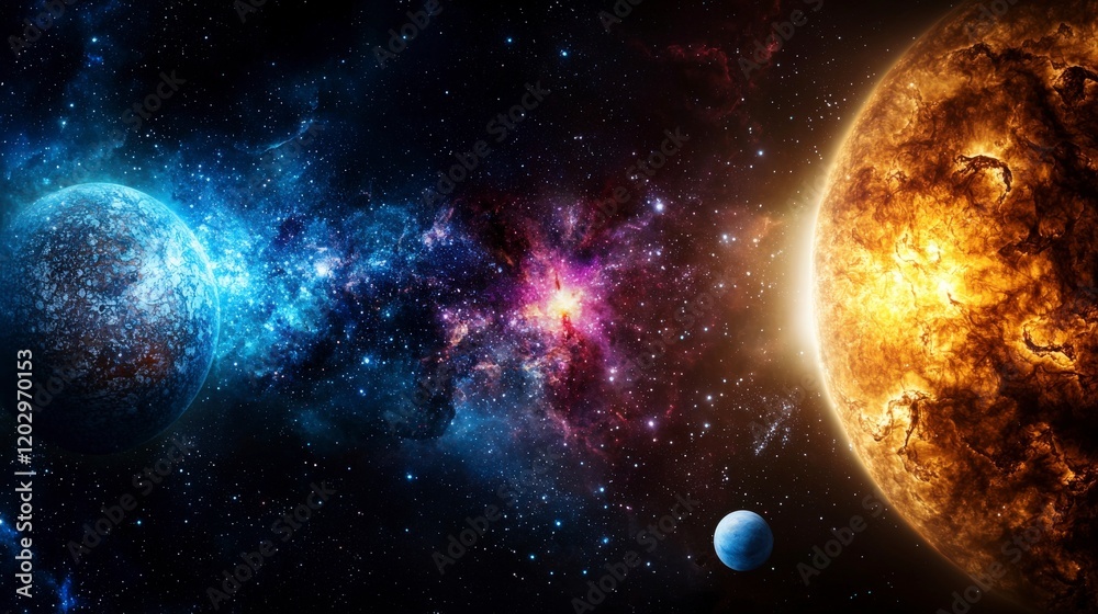 Explorative visualization of pulsing celestial bodies and breathing astronomical systems in a digital cosmic environment Explorative visualization of pulsing celestial bodies and breathing astronomical systems in a digital cosmic environment