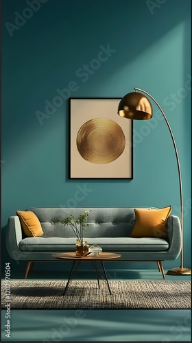 Modern Living Room Interior...