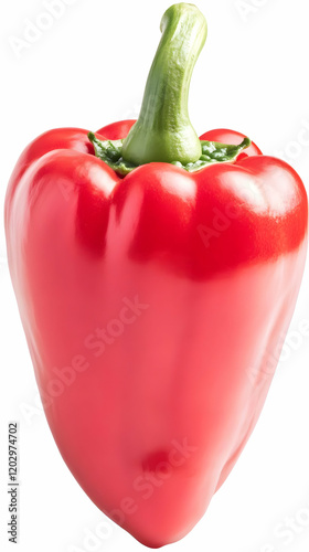 Fresh Red Bell Pepper with ...