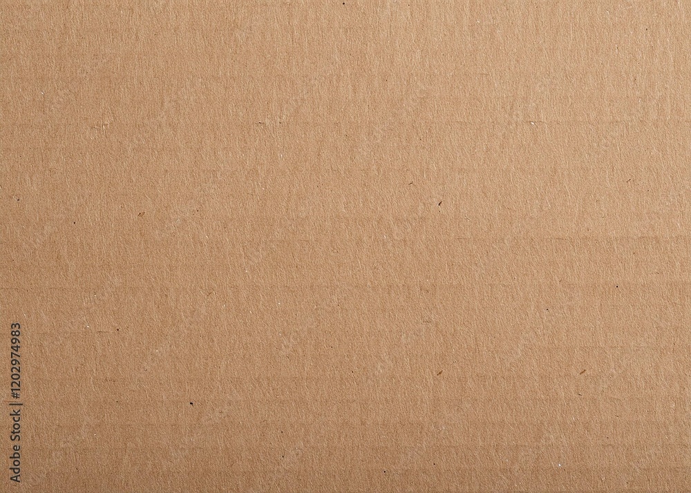 Fototapeta premium corrugated cardboard texture closeup fiberboard kraft brown paperboard carton plain background