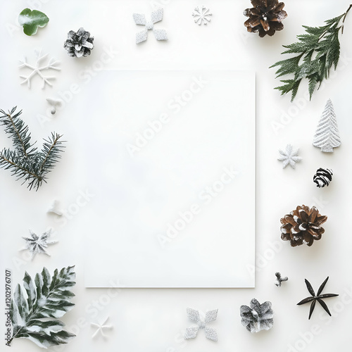 Winter Holiday Scene Featur...