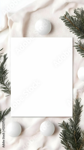 Blank Card Mockup Displays ...