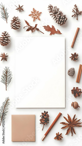 Autumn Stationery Mockup Su...