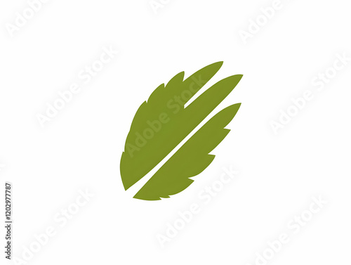 Green Leaf Logo Design: A S...