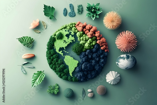 3D Earth Model Showcases Lu...