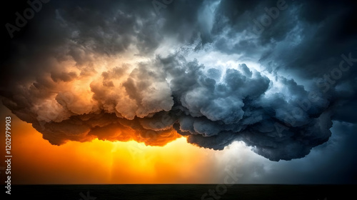 Dramatic Storm Clouds Gathe...