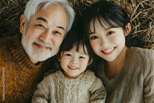 Three Generations Smiling T...