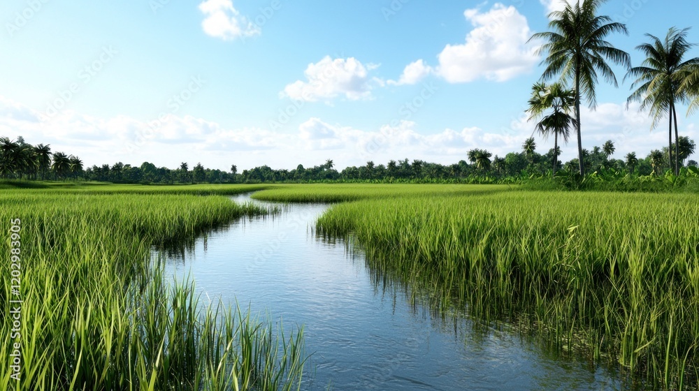 Tranquil Tropical River Tranquil Tropical River