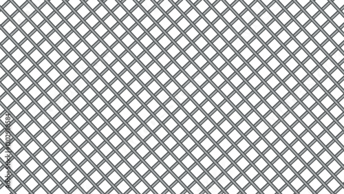 Metal Crosshatch Fence Pattern Seamless Vector Design