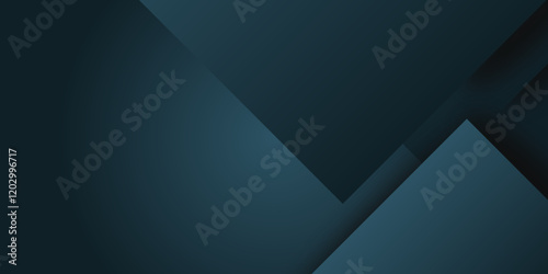 Abstract geometric 3d dark color background.Blue geometric technological presentation background.Template brochure and layout design.Vector illustration of carbon sliced shapes.