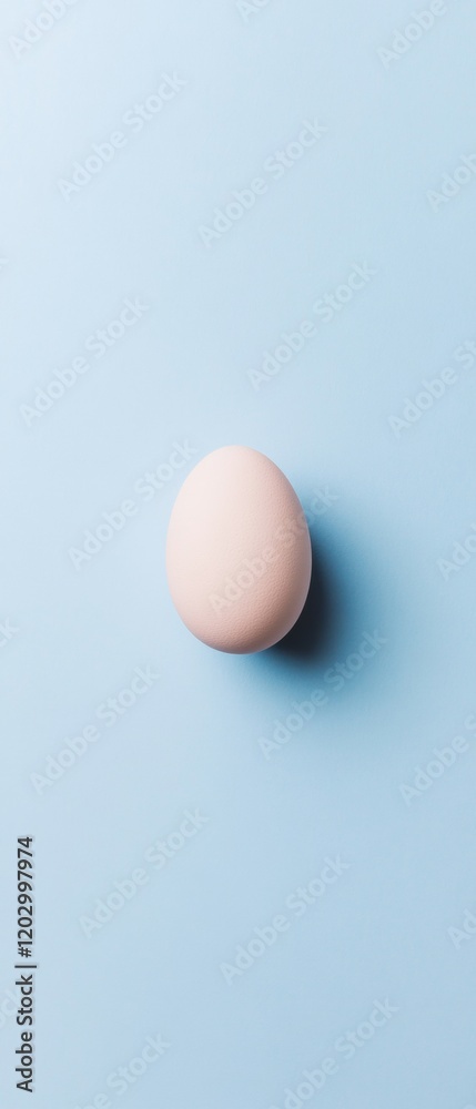 Minimalist Pastel Chic Versatile Easter Egg on Soft Blue Texture - Spring and Mothers Day Visuals in Event Design and Marketing Minimalist Pastel Chic Versatile Easter Egg on Soft Blue Texture - Spring and Mothers Day Visuals in Event Design and Marketing