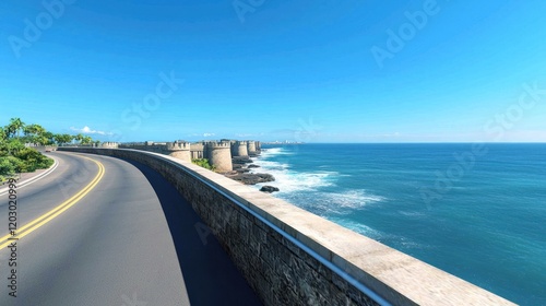 Coastal Road and Ocean View