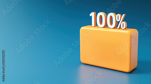 A vibrant yellow block displays 