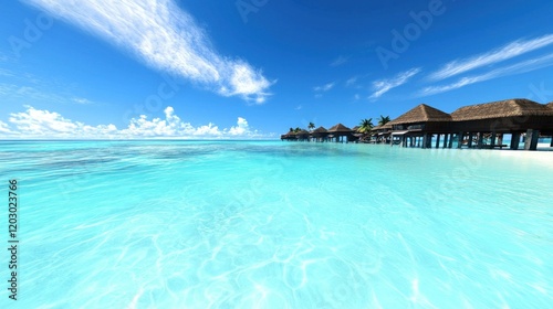 Tranquil Tropical Beach Resort
