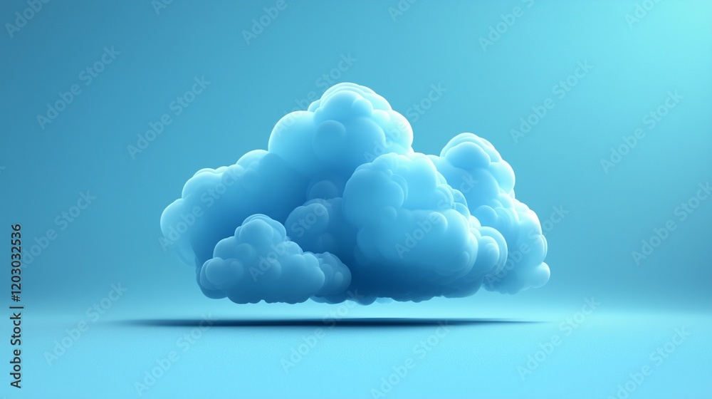 Creative Cloud Computing Icon for Ads: Simple, High-Resolution 2D Design with AWS and Azure Creative Cloud Computing Icon for Ads: Simple, High-Resolution 2D Design with AWS and Azure