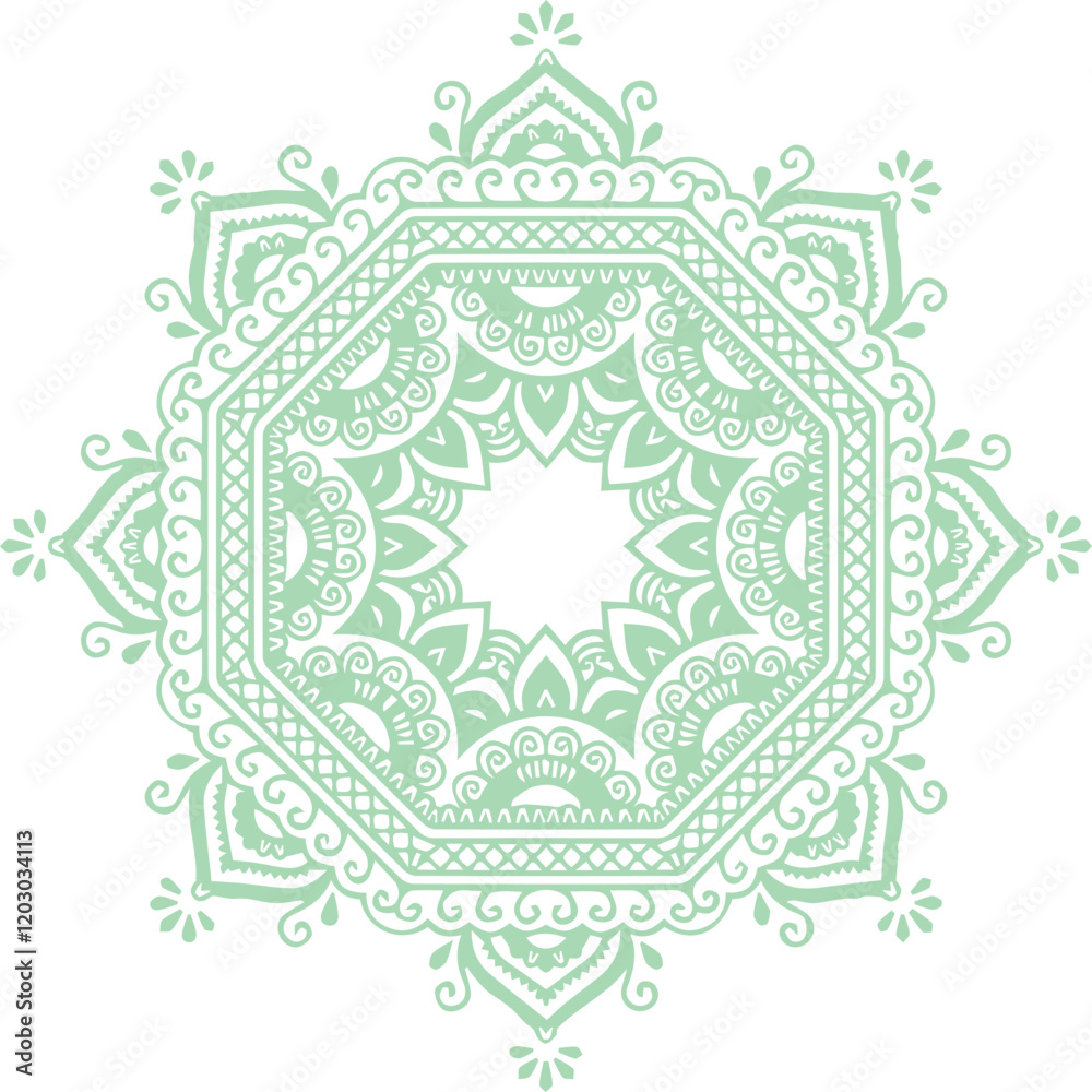 Beautiful flower art and mandala vector design Beautiful flower art and mandala vector design