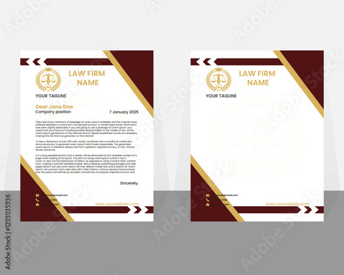 Lawyer profession template .