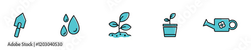 Garden Icons - Vector Style