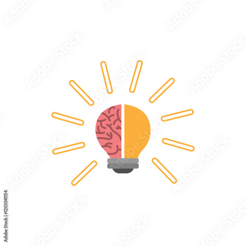 Creative Idea Icon Concept for Innovative Thinking