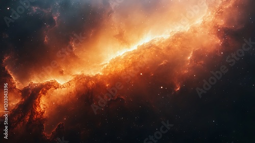 Infinite Stars Surround a Dazzling Galactic Center