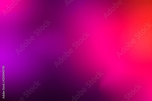 Abstract dark purple orange black gradient background glowing pink magenta vibrant noise texture, colorful retro banner design.
