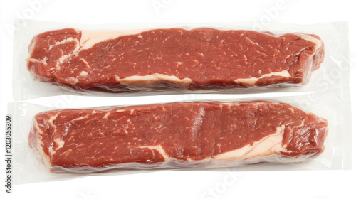 Wallpaper Mural Two Vacuum-Sealed Strip Steaks Ready for Grilling Torontodigital.ca