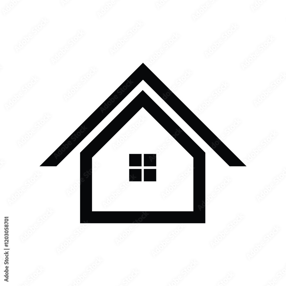 Elegant Home Logo for Modern Real Estate Elegant Home Logo for Modern Real Estate