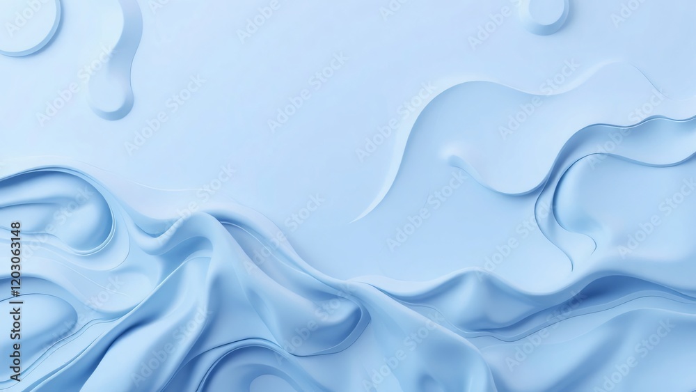 Abstract Blue Liquid Wave Abstract Blue Liquid Wave