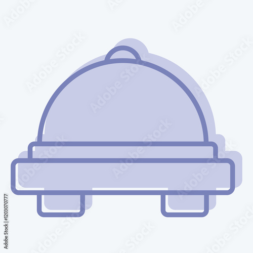 Icon Cooking. related to Hobbies symbol. two tone style. design editable