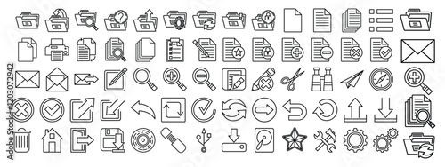 Simple Set of Feedback Related Vector Line Icons. Contains such Icons as Star Rating, User Opinion, Testimonial and more. Editable Stroke.