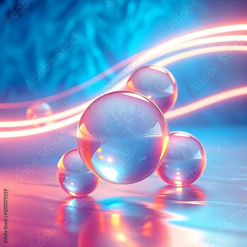 Glowing Spheres