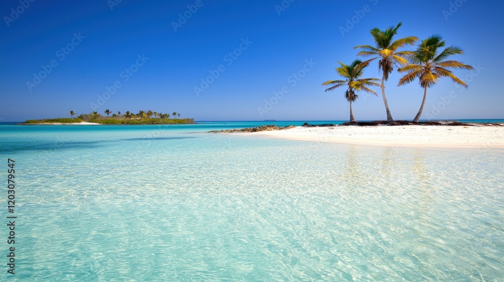 Fototapeta premium Tropical Island Paradise