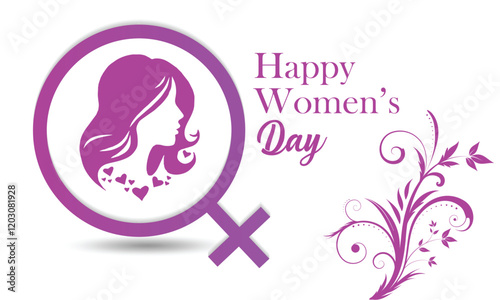 world women day celebration post banner print ready, women and girls rights, empowering women, equal rights to girls, social justice of gender