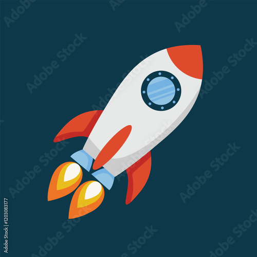Space Exploration Vessel - Advanced Rocket Technology