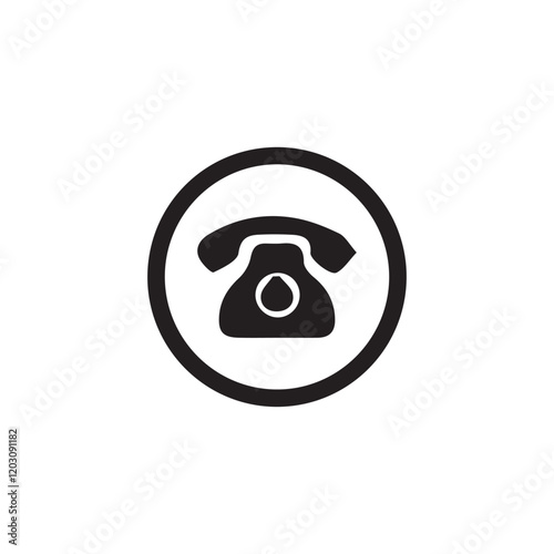 Phone, Call, Mobile, icon vector. Phone flat icon. Call symbol. phone call sign. Vector illustration eps 10