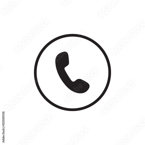 Phone, Call, Mobile, icon vector. Phone flat icon. Call symbol. phone call sign. Vector illustration eps 10